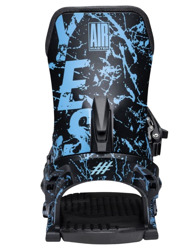 Yes Airmaster Snowboard Binding 2026 | Splatter Blue